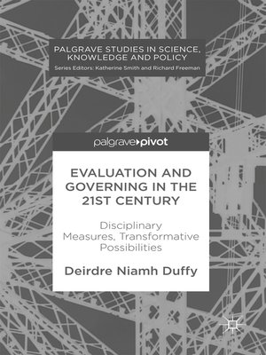 cover image of Evaluation and Governing in the 21st Century